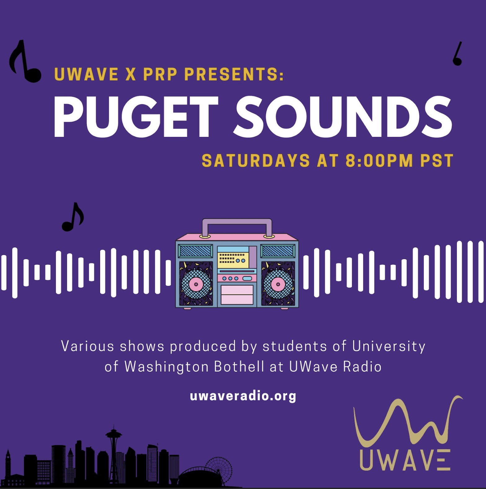 UWAVE x PRP Presents: Puget Sounds